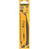 DeWalt Accessoires Reciprozaagblad BiM,152x2,5mm hout, kunststof en non-ferro, bestand tegen spijkers - DT2345-QZ