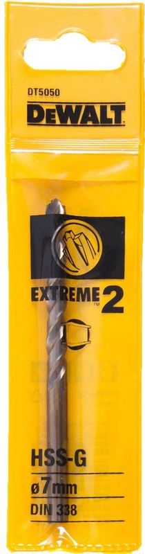 DeWALT - EXTREME 2 - Metaalboor - 7,0 mm - HSS-G - 109 mm