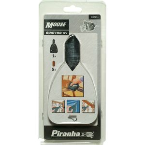 Piranha voorzetzool - Mouse - X 32214-XJ - + 5 schuurvellen