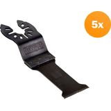 DeWALT DT20723 Multitool Zaagblad BIM Tbv Hout met Nagels 43x31mm VE=5