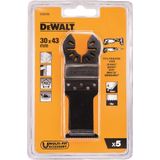 DeWALT DT20725 Multitool Zaagblad HCS Tbv Snel Zagen Hout 43x31mm VE=5