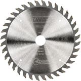 DeWalt - DT4057-QZ - Cirkelzaagblad - 160x20x36t - Wisseltand - Positief 10°