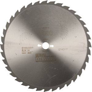 DeWalt - DT4317-QZ - Cirkelzaagblad - 400mm - Wisseltand - Aantal Tanden 36
