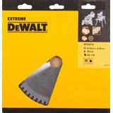 DeWalt Accessoires Cirkelzaagblad 216x30x60t, trapezium, negatief 5°, kerf 2,6mm - DT4370-QZ - DT4370-QZ