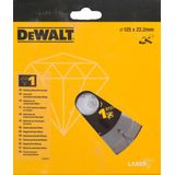 DeWalt Accessoires Diamantblad, gesegmenteerd, Ø125mm - DT3741-XJ - DT3741-XJ