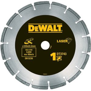 DeWALT DT3743 Diamantschijf Gesegmenteerd 230x22,23mm