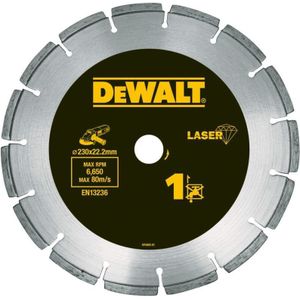 DeWalt Accessoires Diamantblad, gesegmenteerd, Ø230mm - DT3743-XJ