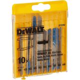DeWALT - Zaagbladenset - 10 Stuks - Voor Metaal - Diverse Specificaties