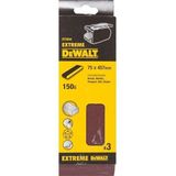 DeWalt Accessoires Schuurband, K150, 75x457mm (3x) - DT3644-QZ - DT3644-QZ