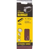 DeWalt Accessoires Schuurband, K150, 75x457mm (3x) - DT3644-QZ - DT3644-QZ