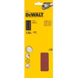 DEWALT DT8552-QZ Schuurpapier, 1/2 vellen, 115 x 228 mm, snelbevestiging, korrel 120, voor het droog slijpen van hout en kleuren