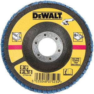 DeWALT DT3266 Lamellenschijf - Gebogen - 125mm - K60 - Voor Haakse Slijpers