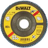 DeWALT - Schuurlamellenschijf - Metaal - Ø115mm - Zirkoniumkorrels