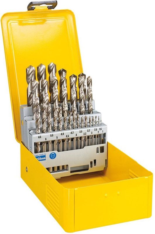 DeWALT DT5929 Metaalborenset HSS-G - 29-delig - Staal - In Cassette