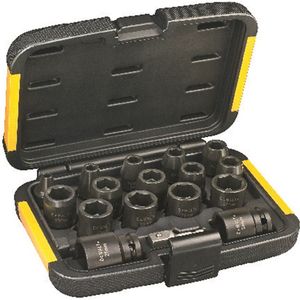 DeWALT Slagmoersleutelset (17-delig) DT7506