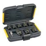 Dewalt - 9-Delige Dopsleutelset - Slagvast - Staal - In Opbergdoos