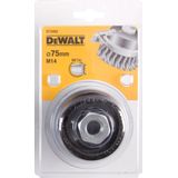 Dewalt - Draadborstel - Geknoopt - 22 mm Draadlengte - 75 mm Diameter - M14
