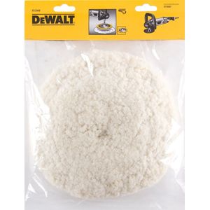 DEWALT - DWP849X - Klittenband Polijstpad - 180mm - Lamswol