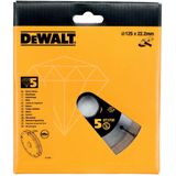 DeWalt Accessoires Diamantvoegenfrees EXTREME 125mm  - DT3758-QZ - DT3758-QZ