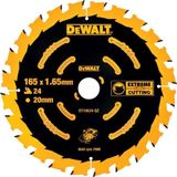 DEWALT DT10624-QZ Extreme Framing Cirkelzaagblad 165 mm 24T