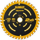 DeWALT Zaagblad - 165 x 20 mm - 40 Tanden - Aluminium - ATB +20°