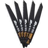 Dewalt - DT2307L - Bimetalen Reciprocityzaagbladen - 228 mm - 5 Stuks