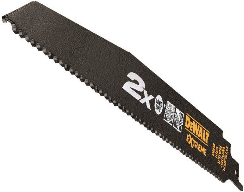 Dewalt - DT2307L - Bimetalen Reciprocityzaagbladen - 228 mm - 5 Stuks