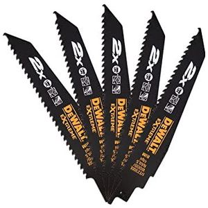 DeWalt Accessoires Reciprozaagblad 2X BiM 152x4,2mm, hout - DT2300L-QZ