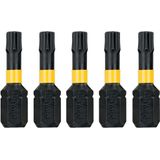 Dewalt - DT7384T - Schroefbit - T30 - 5 Stuks - Extreme Flextorq