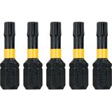 Dewalt - DT7384T - Schroefbit - T30 - 5 Stuks - Extreme Flextorq