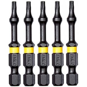 DeWALT DT7393T Extreme Impact Torsion Schroefbits T10 50mm 5 Stuks