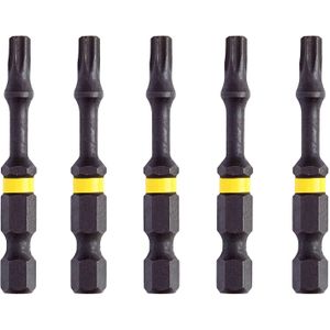 DeWALT DT7396T Extreme Impact Torsion Schroefbits T25 50mm 5 Stuks