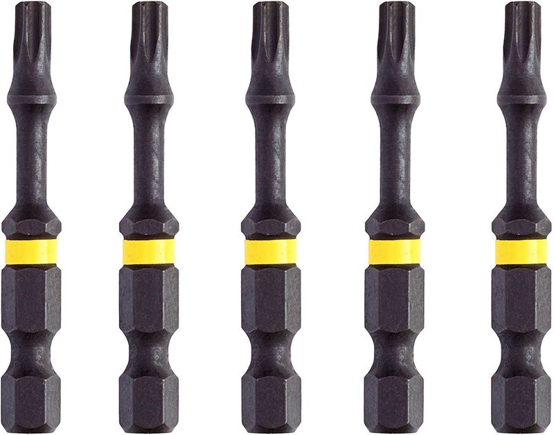 DeWALT DT7396T Extreme Impact Torsion Schroefbits T25 50mm 5 Stuks