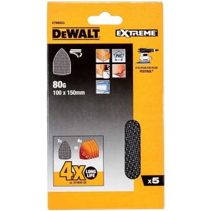 DeWalt Accessoires Mesh schuurgaas 100x150mm K80 - DTM8553-QZ