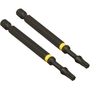 DeWALT DT70569T Extreme Impact Torsion Schroefbits T25 85mm 2 Stuks