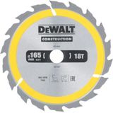 DeWalt DT1933 Cirkelzaagblad - 165 mm - Hout - Carbide Tanden