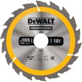 DeWalt - DT1936-QZ - Cirkelzaagblad - 165mm - 18 Tanden - Standaard