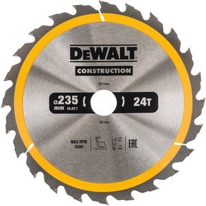 DeWalt - DT1954-QZ - Cirkelzaagblad - 235mm - 24 Tanden - Hout