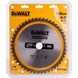 DeWalt DT1957 Extreme Cirkelzaagblad - 250 x 30 x 48T - Hout (Met nagels)
