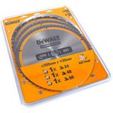 DeWALT DT1964 - Cirkelzaagbladen Set - 305 mm - 30 mm Asgat - 24/48/60 Tanden
