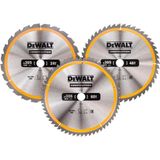 DeWALT DT1964 Cirkelzaagbladen Set 305mm (24T/48T/60T 305 X 30mm)