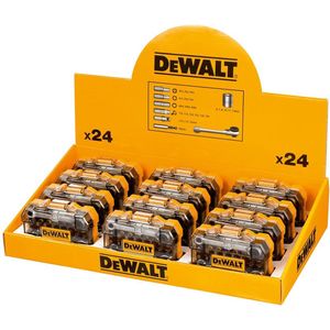 Dewalt - Toondisplay Schroevendraaierset - Zwart Geel - 12xDT71516M