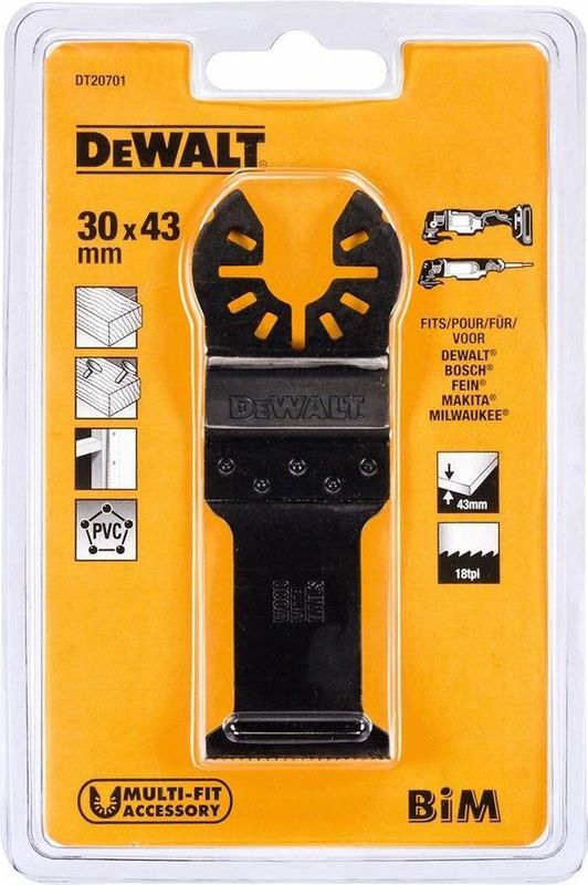 DeWALT DT20701 - Zaagblad - Bi-metalen - Voor Hout - 30mm