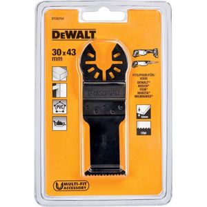 DeWALT Multitool Zaagblad HCS Tbv Snel Zagen Hout 43x31mm VE=1