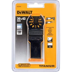 DeWALT Multitool Titanium Zaagblad BiM Tbv Metaal 31x43mm VE=1