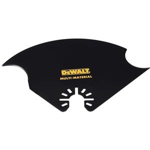 DeWalt Multimateriaal snijmes (100 mm, multitool-accessoires voor het snijden van dakshingles, kunststof, schuim, rubber, karton, leer, tapijtvloer) DT20712