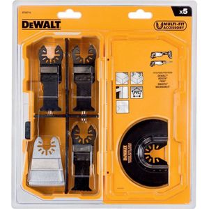 DeWalt DT20715 5 delige multitool universele zaagbladenset