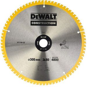 Zaagblad - 305 mm - 80 Tanden - ATB 5° - Geschikt voor Hout