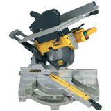 DeWalt Paneel- en tafelcirkelzaag (1,600 watt, combizaag met tafel-, kap- en verstekfunctie, breed toepassingsgebied, in hoogte verstelbaar, incl. uitgebreide accessoires) D27112