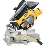 DeWalt Paneel- en tafelcirkelzaag (1,600 watt, combizaag met tafel-, kap- en verstekfunctie, breed toepassingsgebied, in hoogte verstelbaar, incl. uitgebreide accessoires) D27112